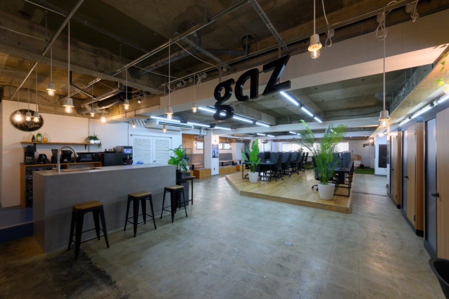 co-working gaz（ギャズ）の席・部屋の写真